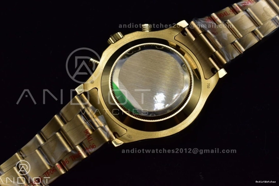on YG 116688 Bracelet KF YachtMaster Dial 1:1 White YG Comfortable A Edition II 1218 Best 0714
